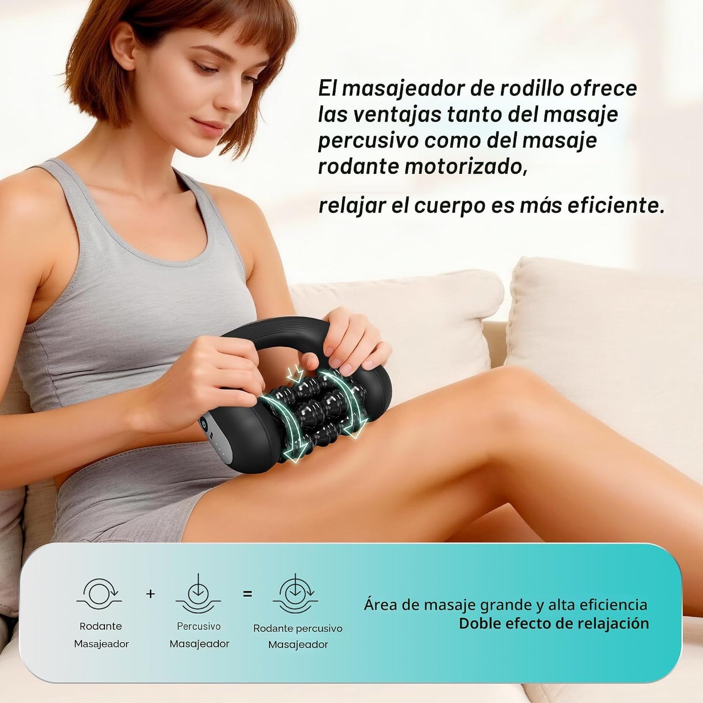 MODILIC Rodillo muscular eléctrico para recuperación después del en...