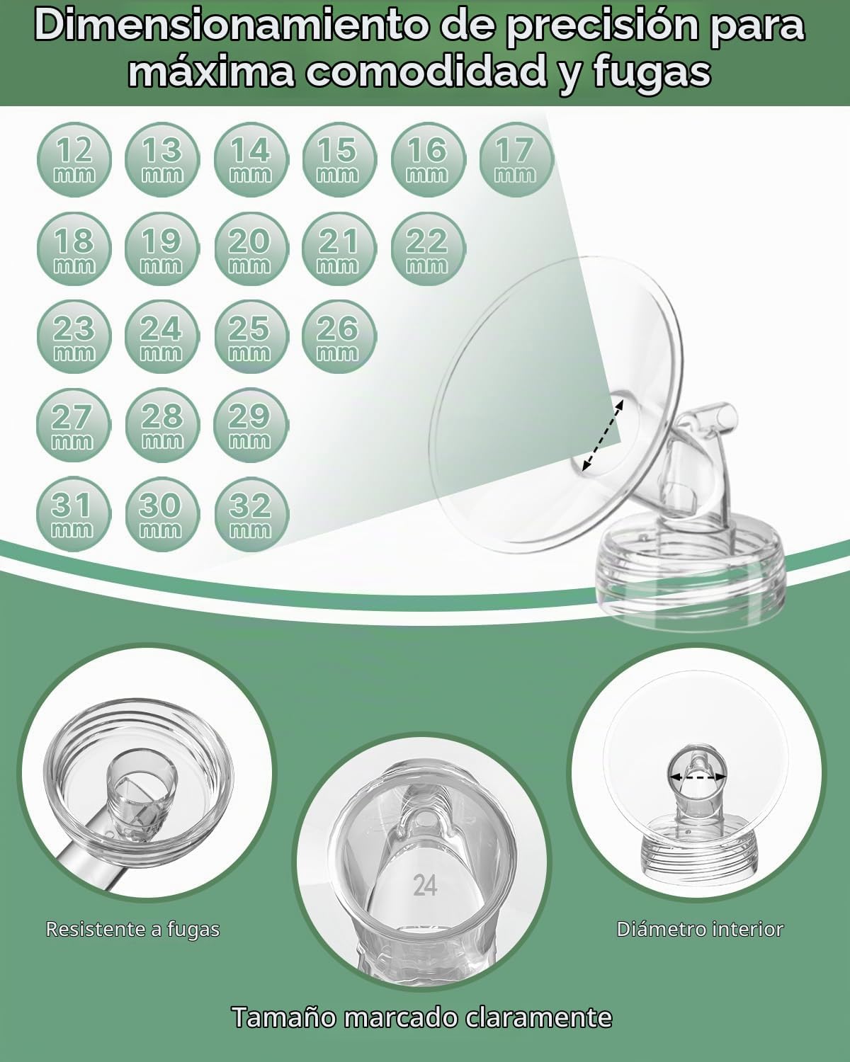 4 kits de piezas de bomba completa para Spectra S1\/S2\/9 Plus\/Syn...