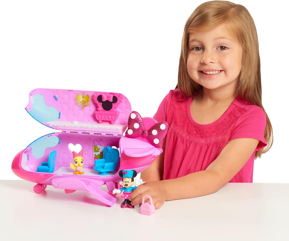 Disney Junior Minnie Mouse Bow-Liner Jet - Figuras de juguete y jue...