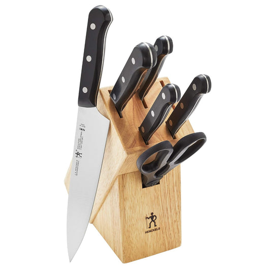 Henckels Solution - Juego de cuchillos de 7 piezas, afilado para ma...