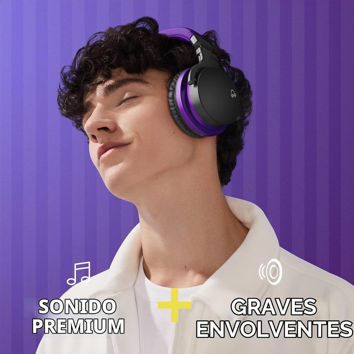 Million Sold - Auriculares clásicos E7 con cancelación activa de ru...