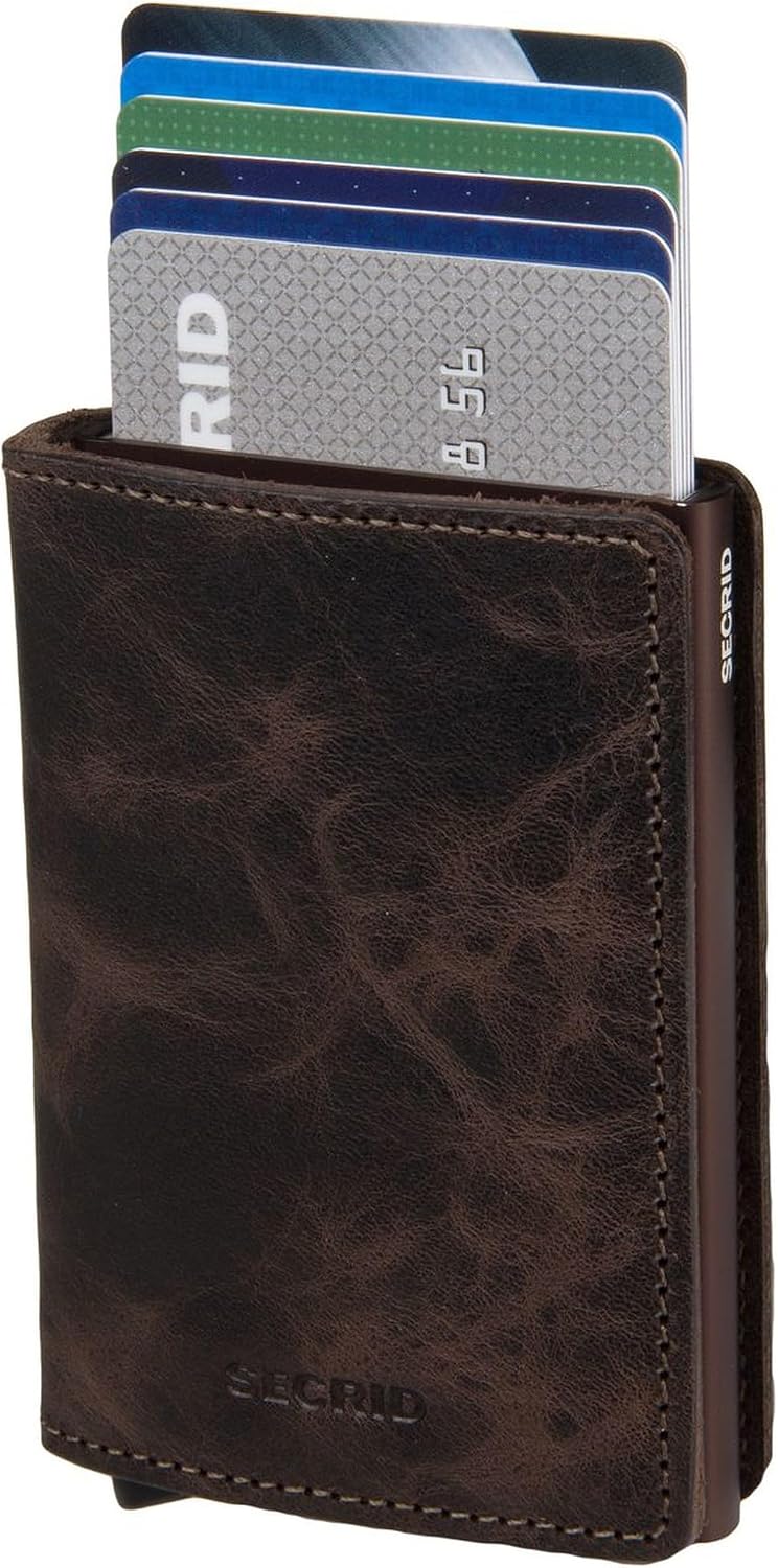 Secrid Unisex Slimwallet Accesorio de Viaje Portador de Tarjetas En...