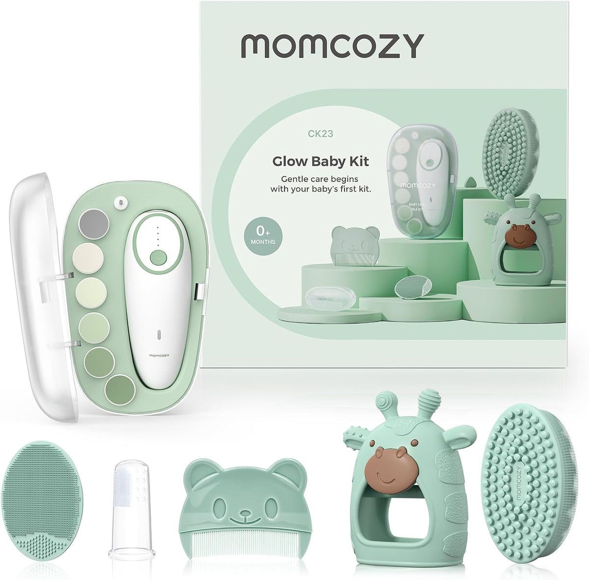 Momcozy Kit Bebé Glow, Kit Esencial para Baby Shower y Registro par...