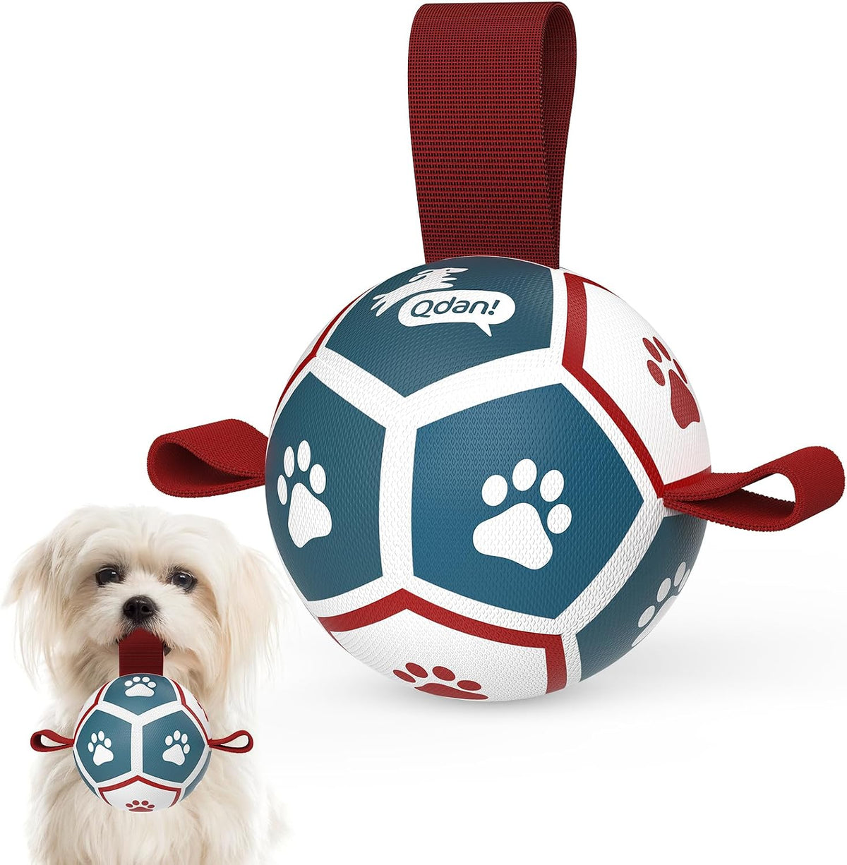 QDAN Juguetes para perros pequeños, pelotas para cachorros, pelotas...