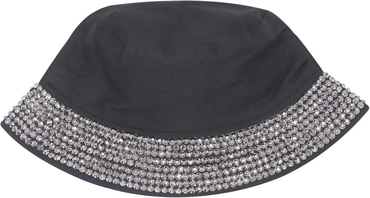 BOLLEY JOSS Sombrero de cubo brillante para mujer, sombrero de sol...