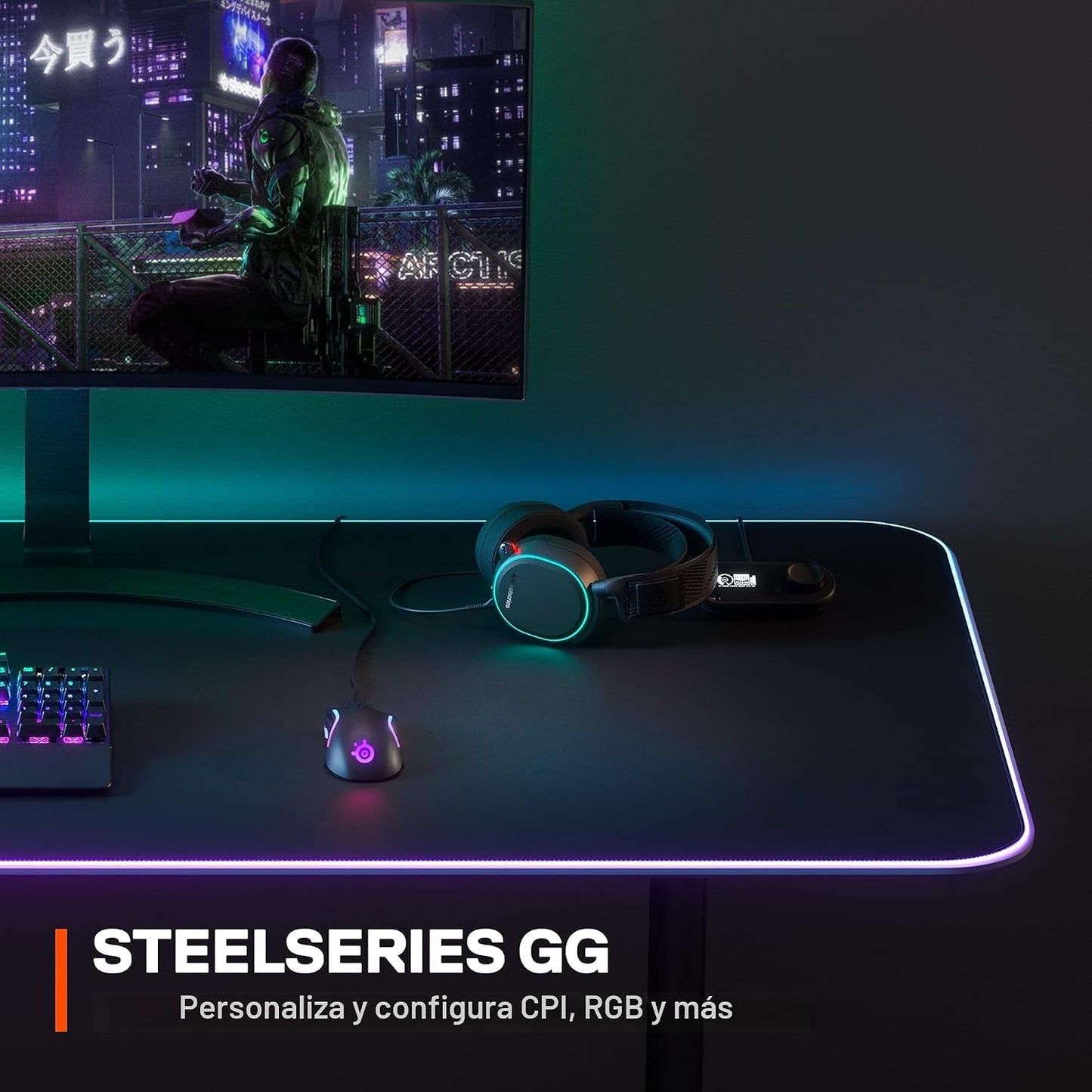 SteelSeries Rival 5 Mouse para juegos con iluminación RGB PrismSync...