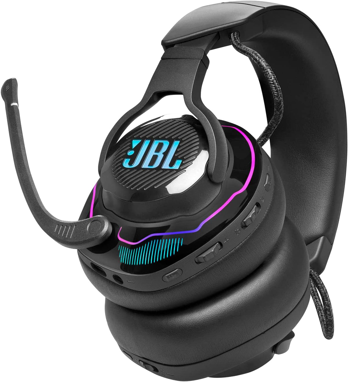 JBL Quantum 910 - Auriculares inalámbricos supraaurales de alto ren...