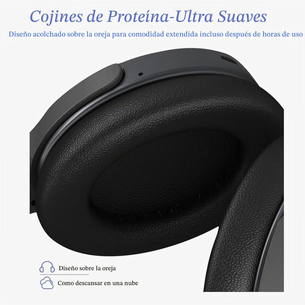Auriculares inalámbricos de TV para personas mayores con botones gr...
