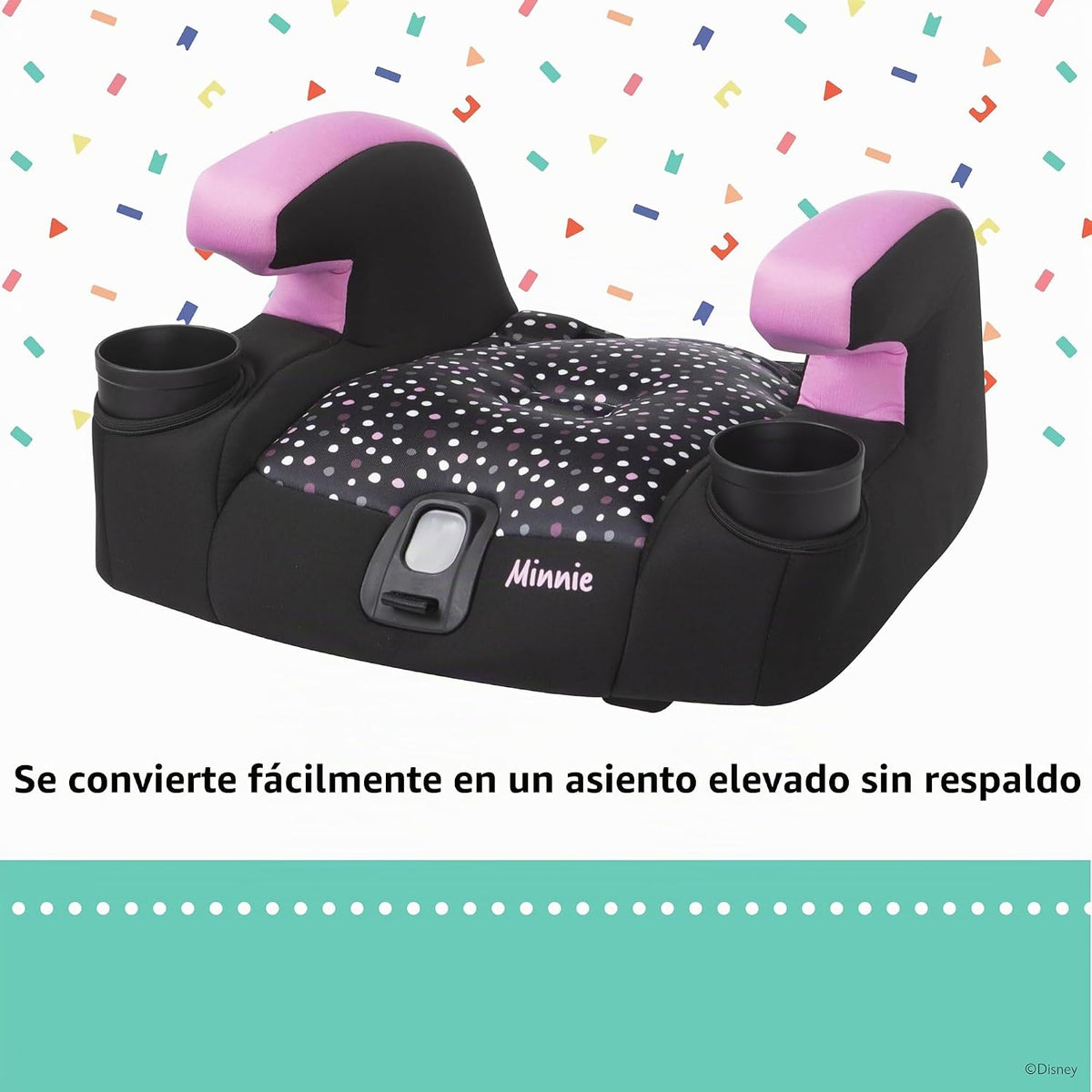 Disney Baby MagicSquad - Asiento de coche con arnés 3 en 1, Mickey...