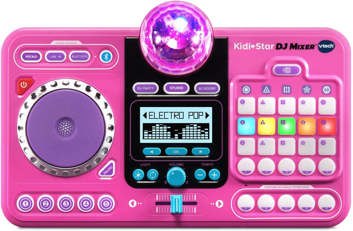 VTech Kidi Star - Mezclador de DJ, color rosa