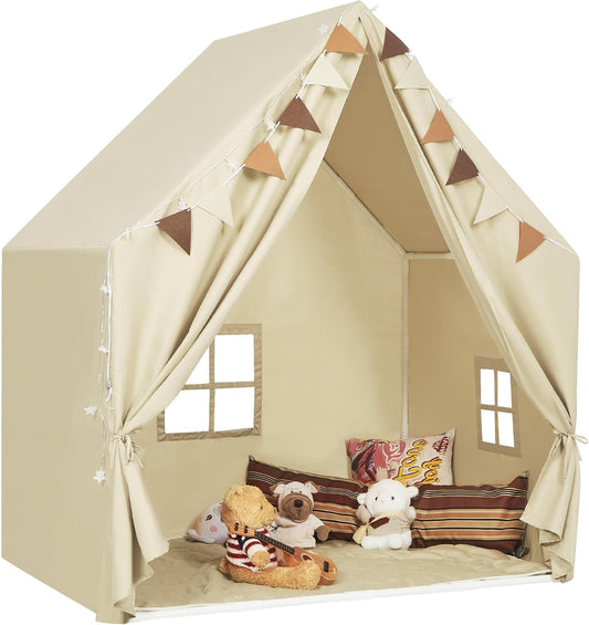 MORITECK - Tienda de campaña para niños con tapete acolchado y luce...
