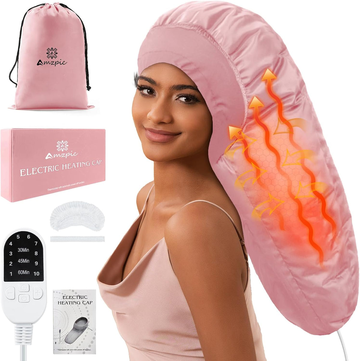 Gorro térmico para acondicionamiento profundo, vaporizador para cab...