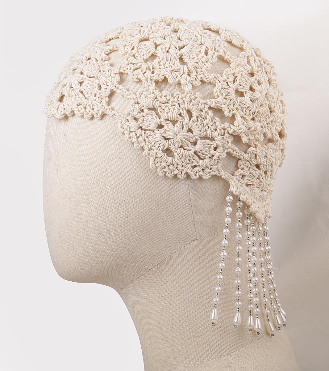 LisLic Gorro holgado de ganchillo para mujer, bonito gorro de punto...