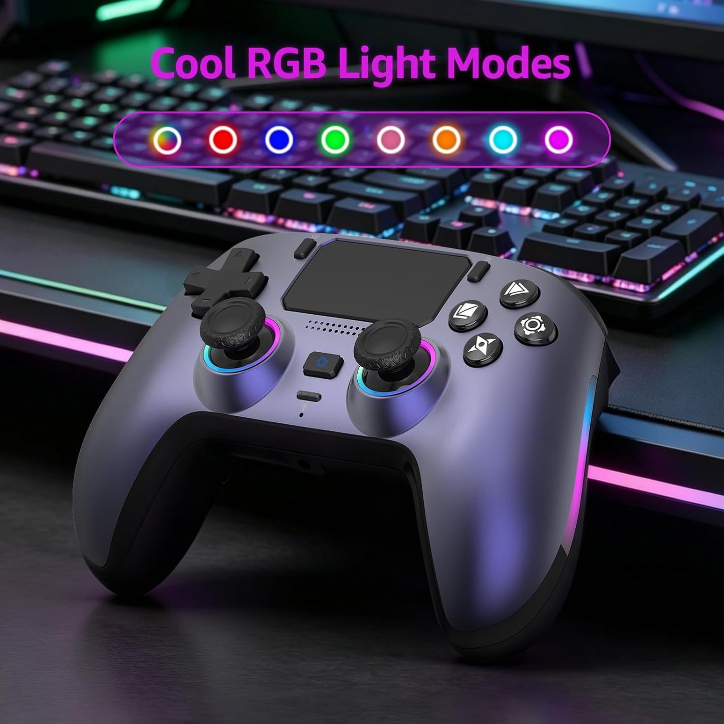 Controlador inalámbrico Akalyptra para PS-5\/PC, controlador de jue...