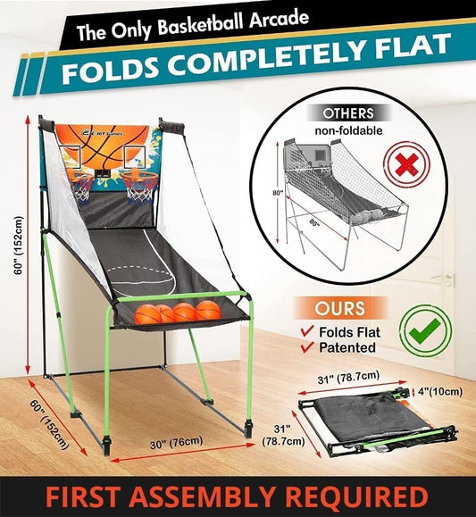 Juego de baloncesto de arcade, equipo de juego para interiores - Ac...