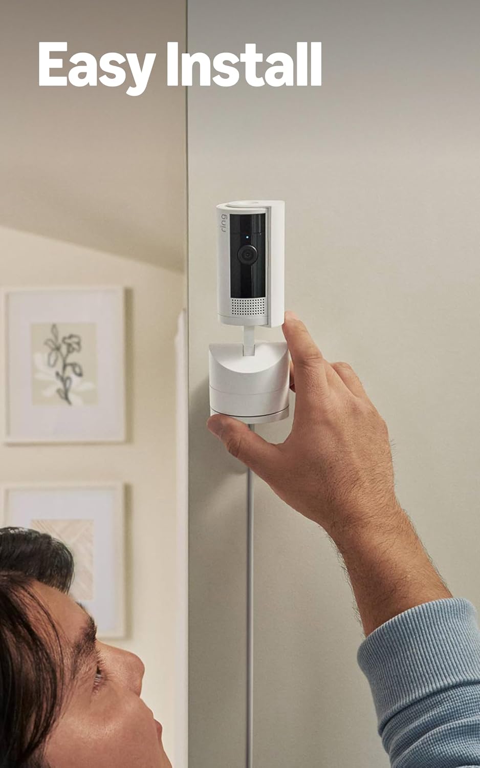Cámara para interiores con movimiento Ring: ve lo que pasa en tu ca...