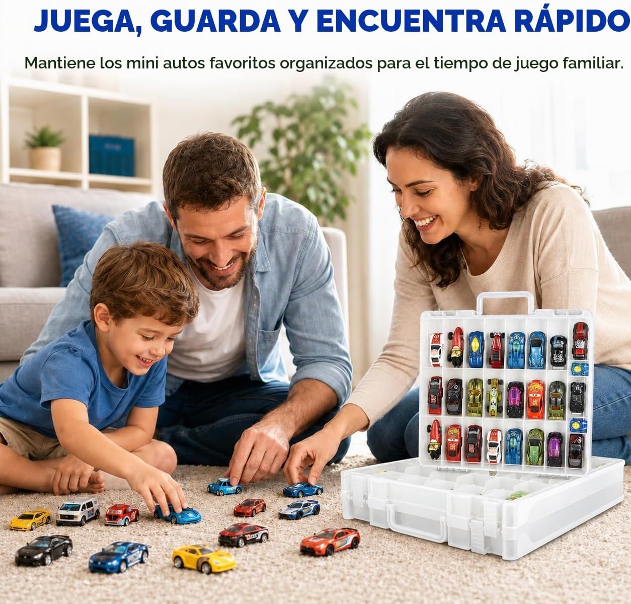 Estuche organizador de almacenamiento de juguetes compatible con Ho...