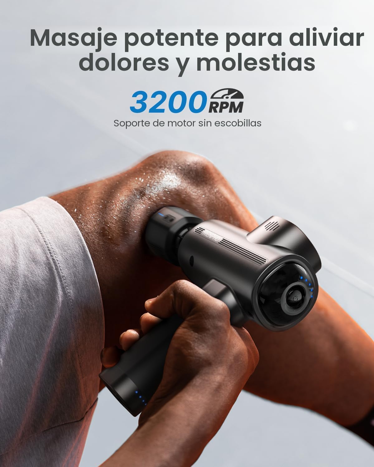 RENPHO Pistola de masaje Thermacool Active Deep Tissue con calor y...