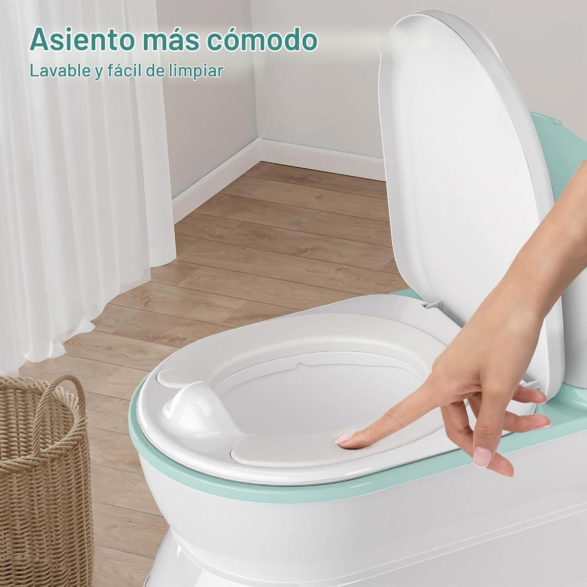 CheerTry Inodoro de Entrenamiento para Niños Pequeños 2 en 1 - Baci...
