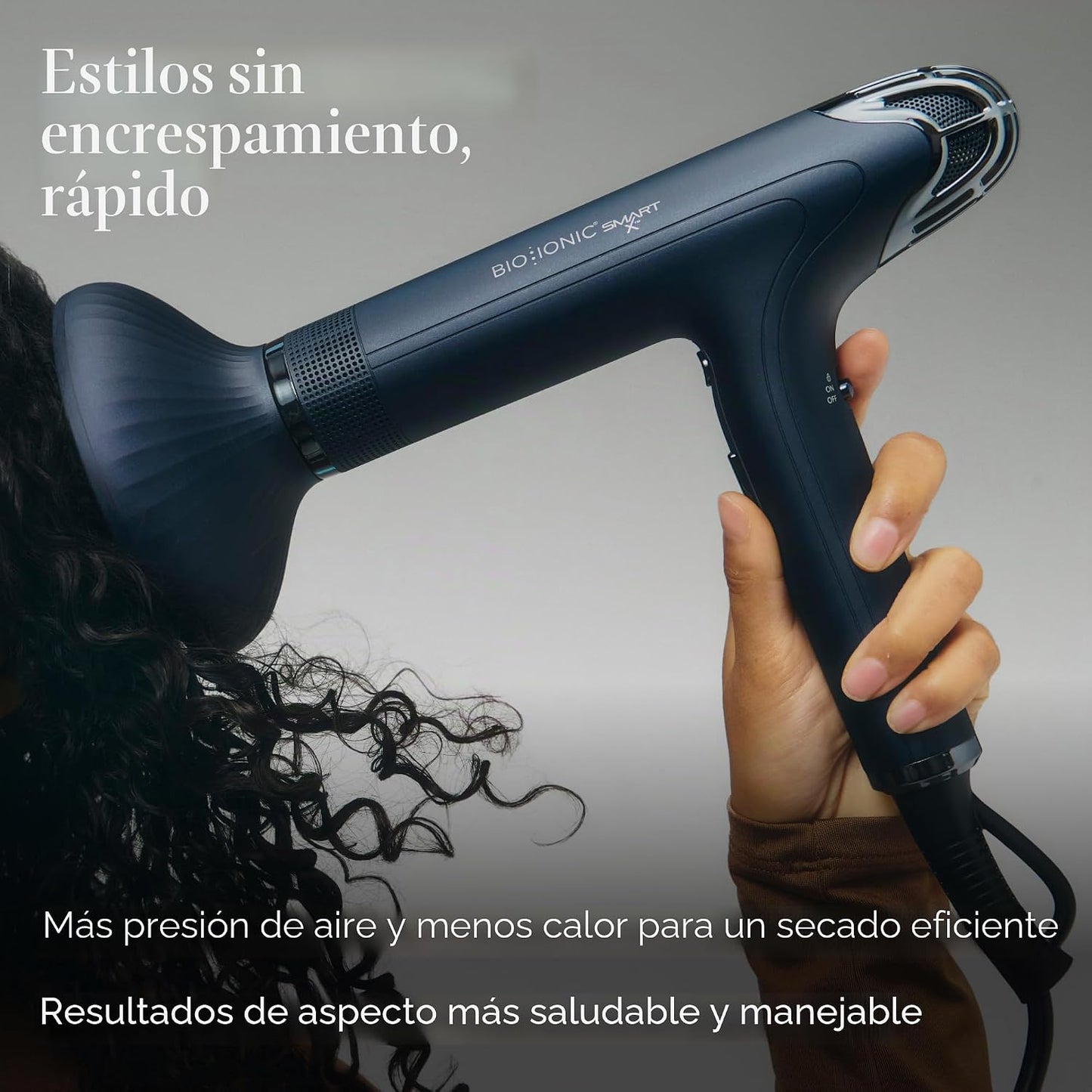 Bio Ionic SMART-X Secador de Cabello con Difusor, Secador de Soplo...