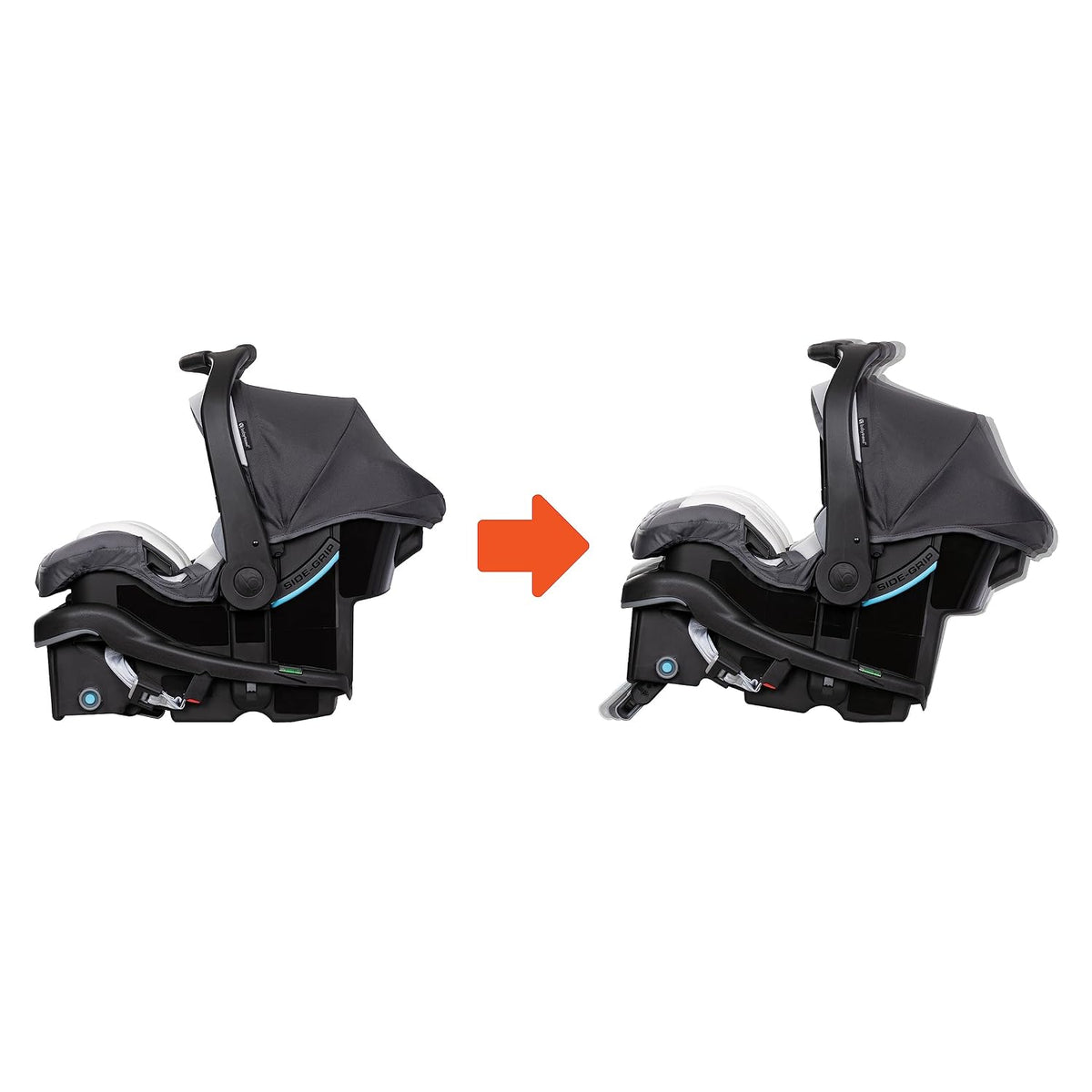 Baby Trend Secure-Lift - Asiento infantil para automóvil, color gri...