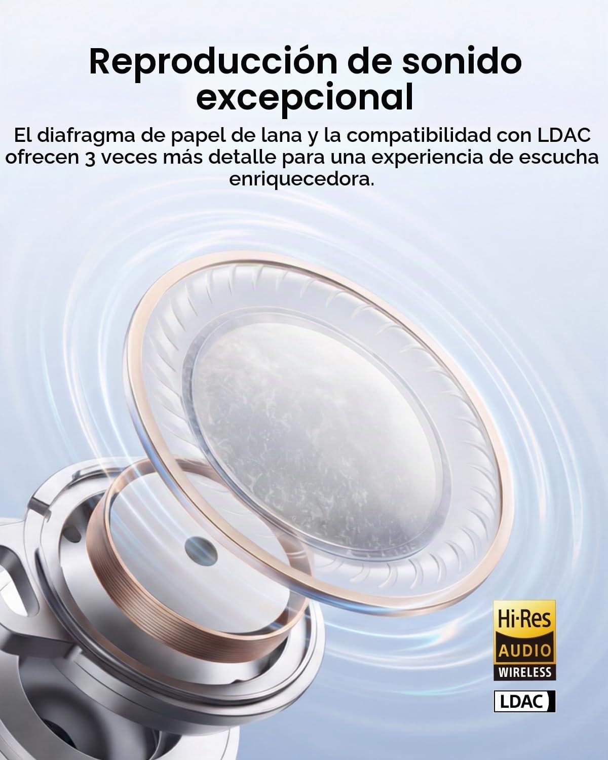 Soundcore Liberty 5 de Anker, auriculares inalámbricos con cancelac...