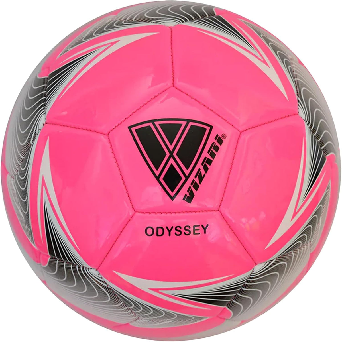 Balón de fútbol Vizari con flores