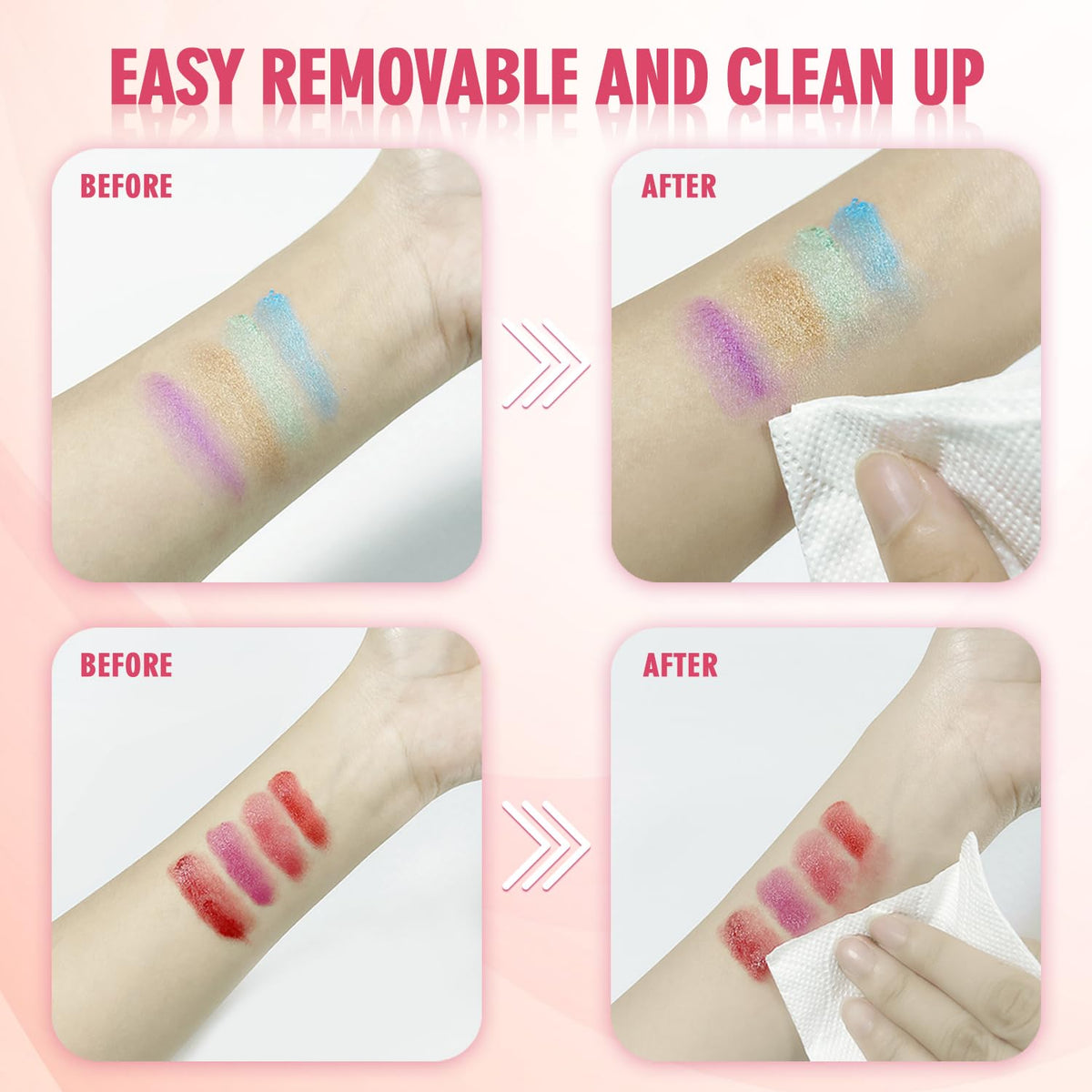 Kit de maquillaje portátil para niñas, lavable, juego de maquillaje...