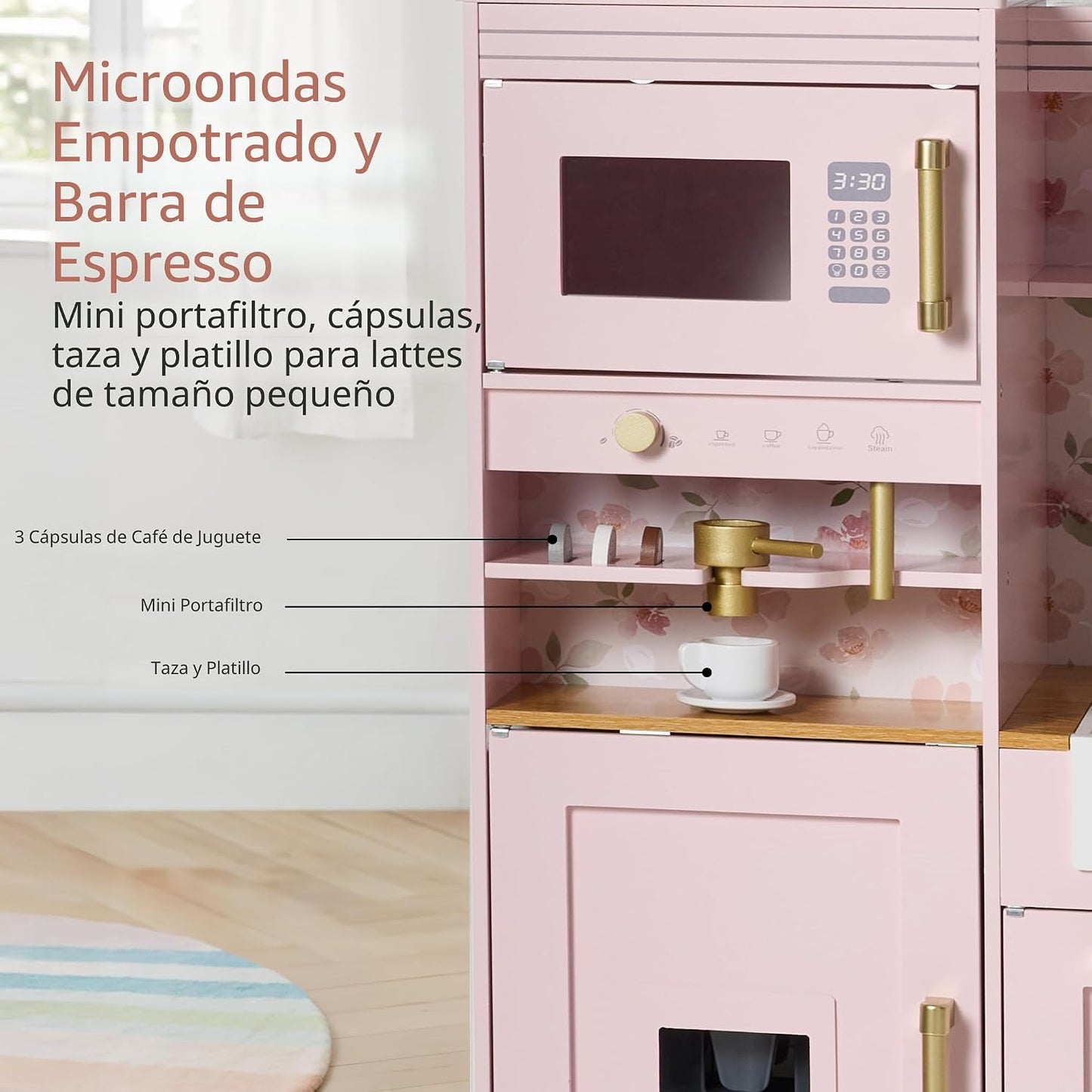 Best Choice Products Cocina de juego de simulación para niños, jueg...