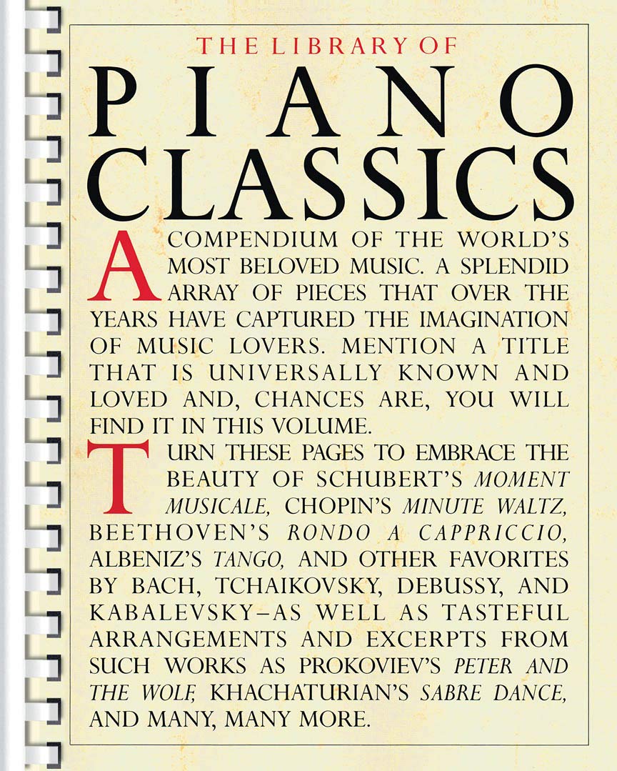 Biblioteca de clásicos del piano | Colección de piezas famosas para...