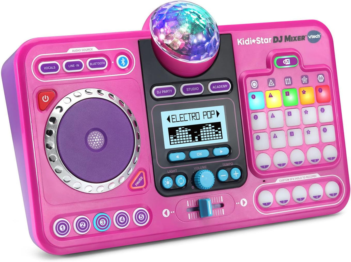VTech Kidi Star - Mezclador de DJ, color rosa