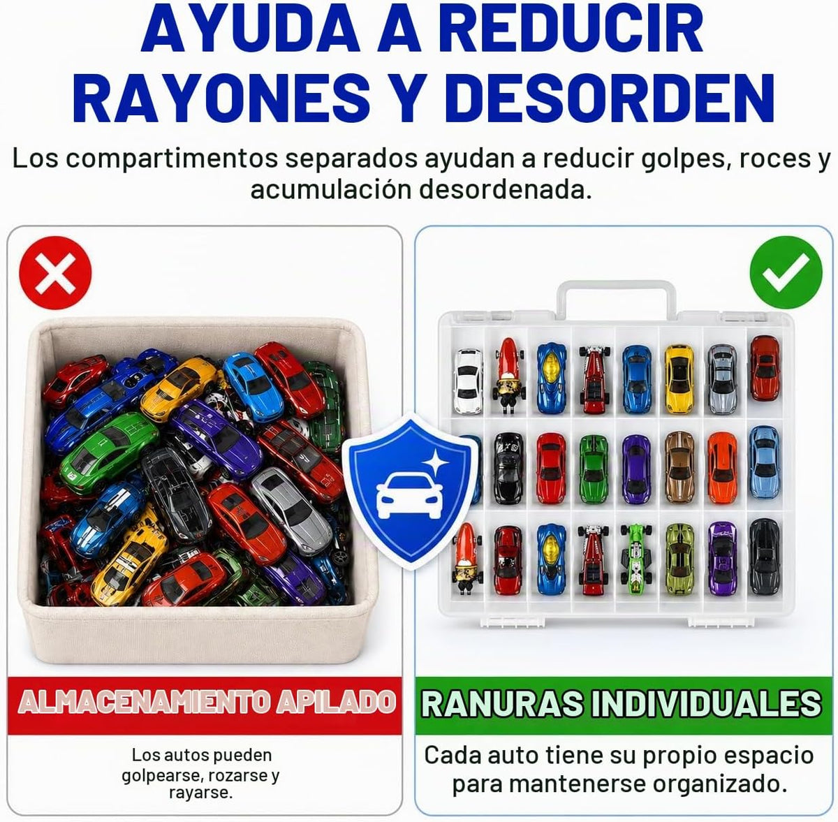 Estuche organizador de almacenamiento de juguetes compatible con Ho...