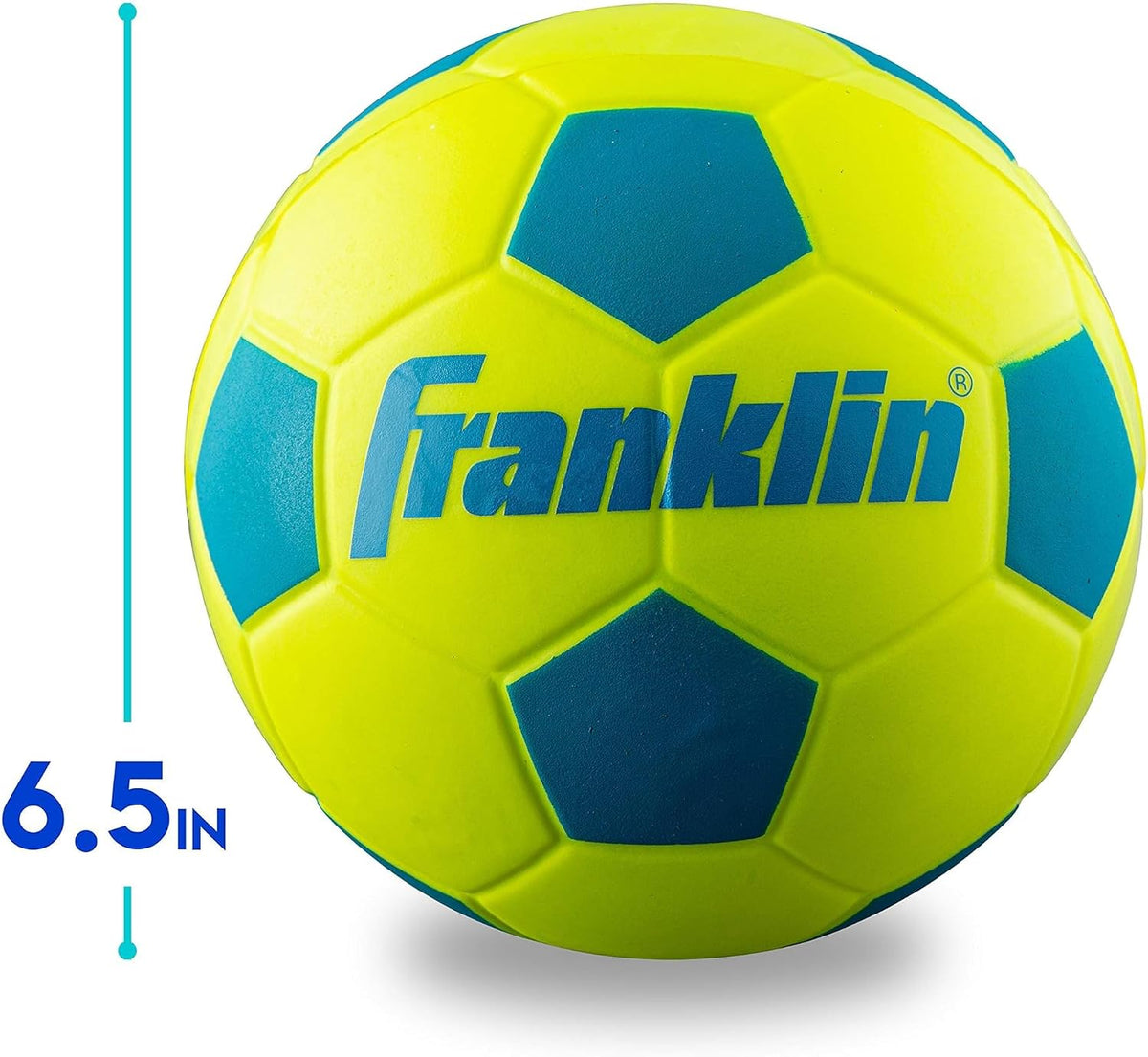 Franklin Sports Probrite - Balón de fútbol de espuma para niños, 6....