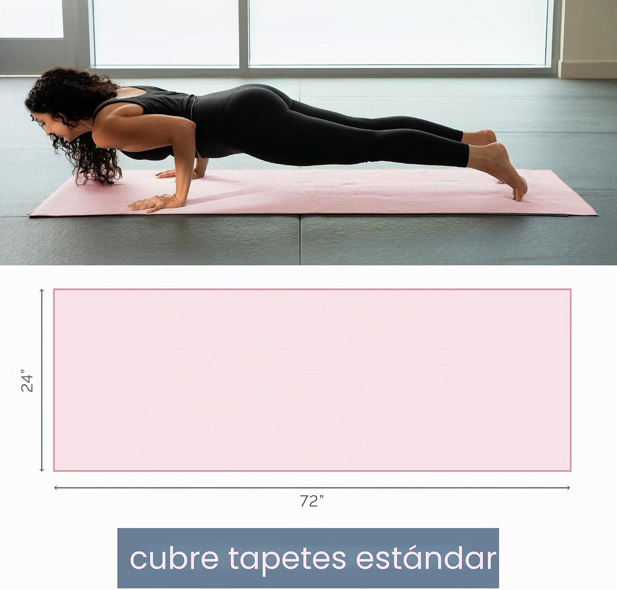 S&amp;T INC. Aura - Toalla de microfibra para esterilla de yoga con...