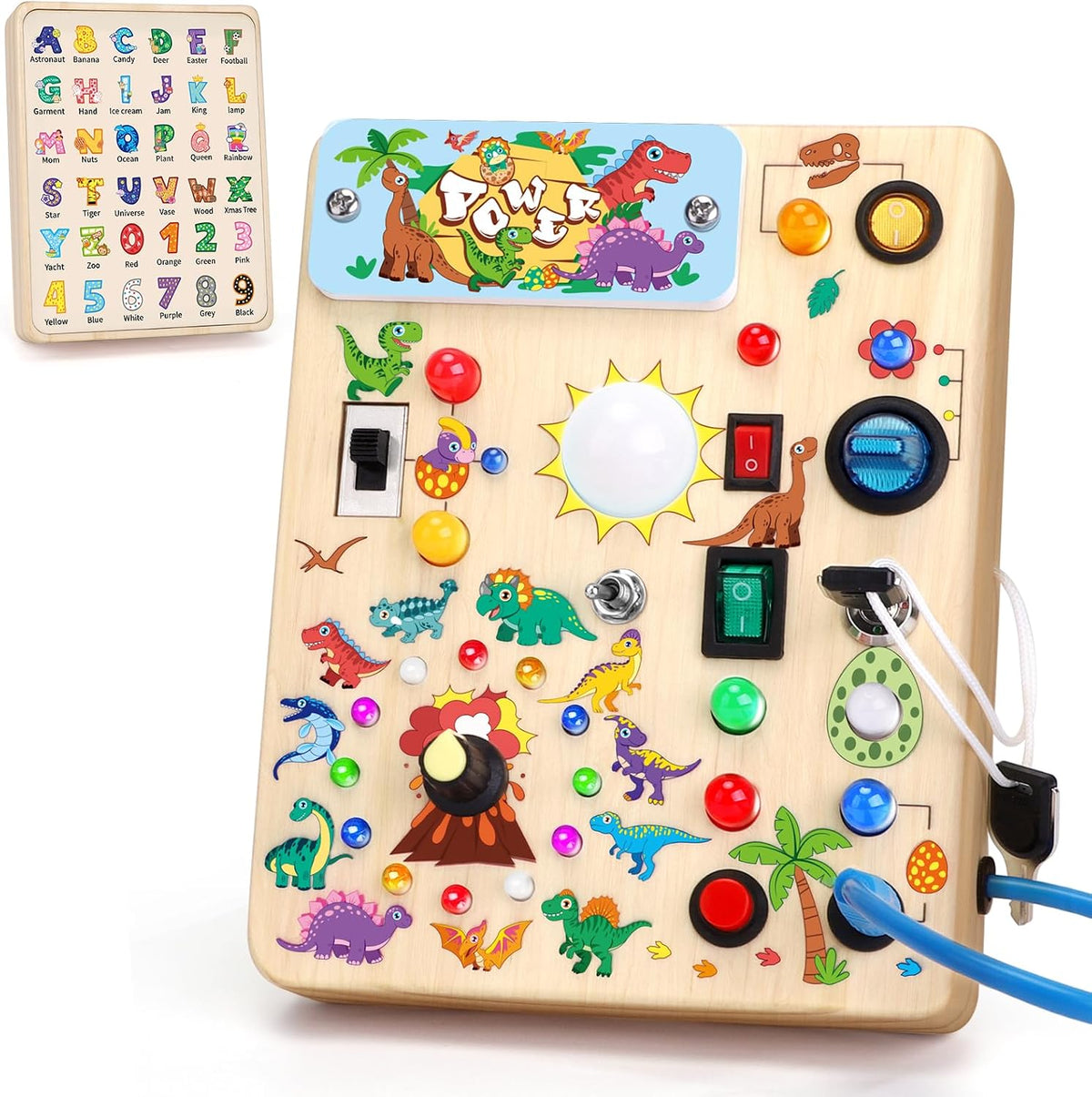 Grarain Tablero de Actividades para Niños Pequeños - Juguete Educat...