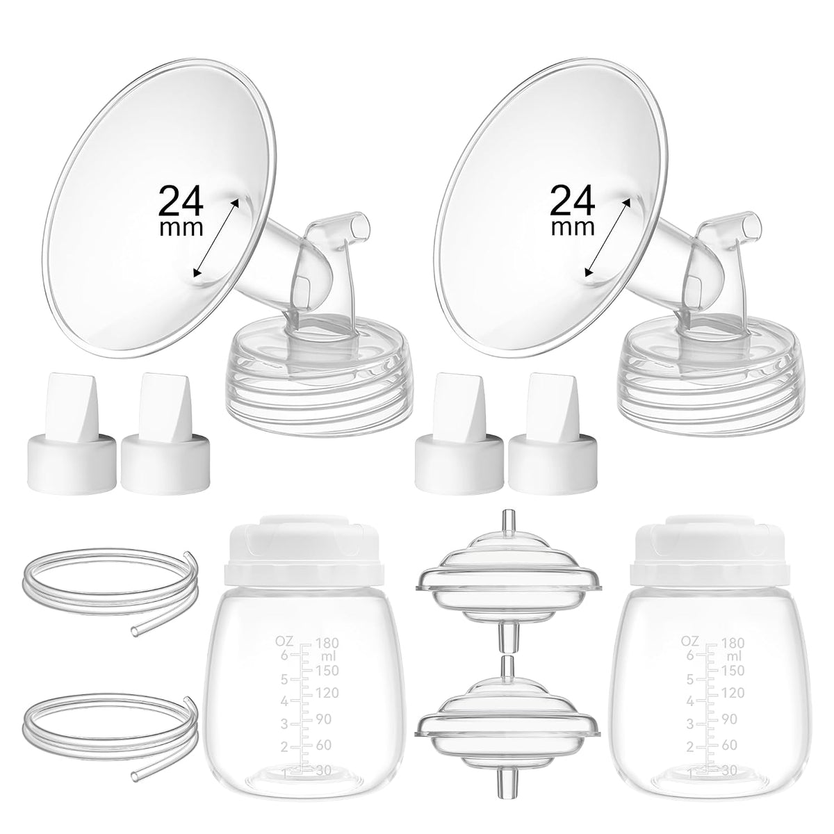 Kit de piezas de extractor de leche compatible con Spectra S1 S2 9...
