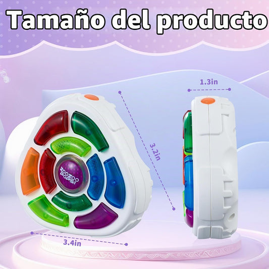 MINDNOOK Juego de memoria electrónica de 2 piezas para 1 a 2 jugado...