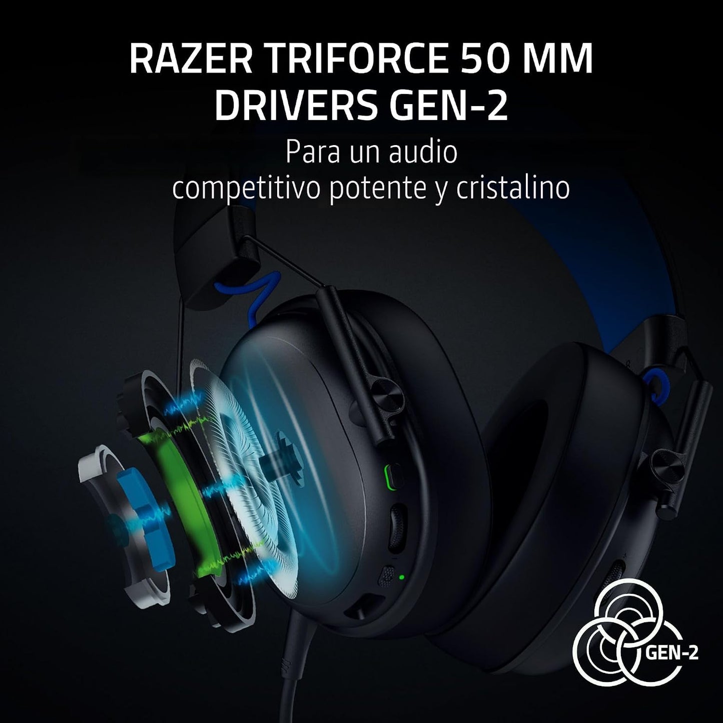 Razer BlackShark V3 X HyperSpeed Auriculares inalámbricos para jueg...