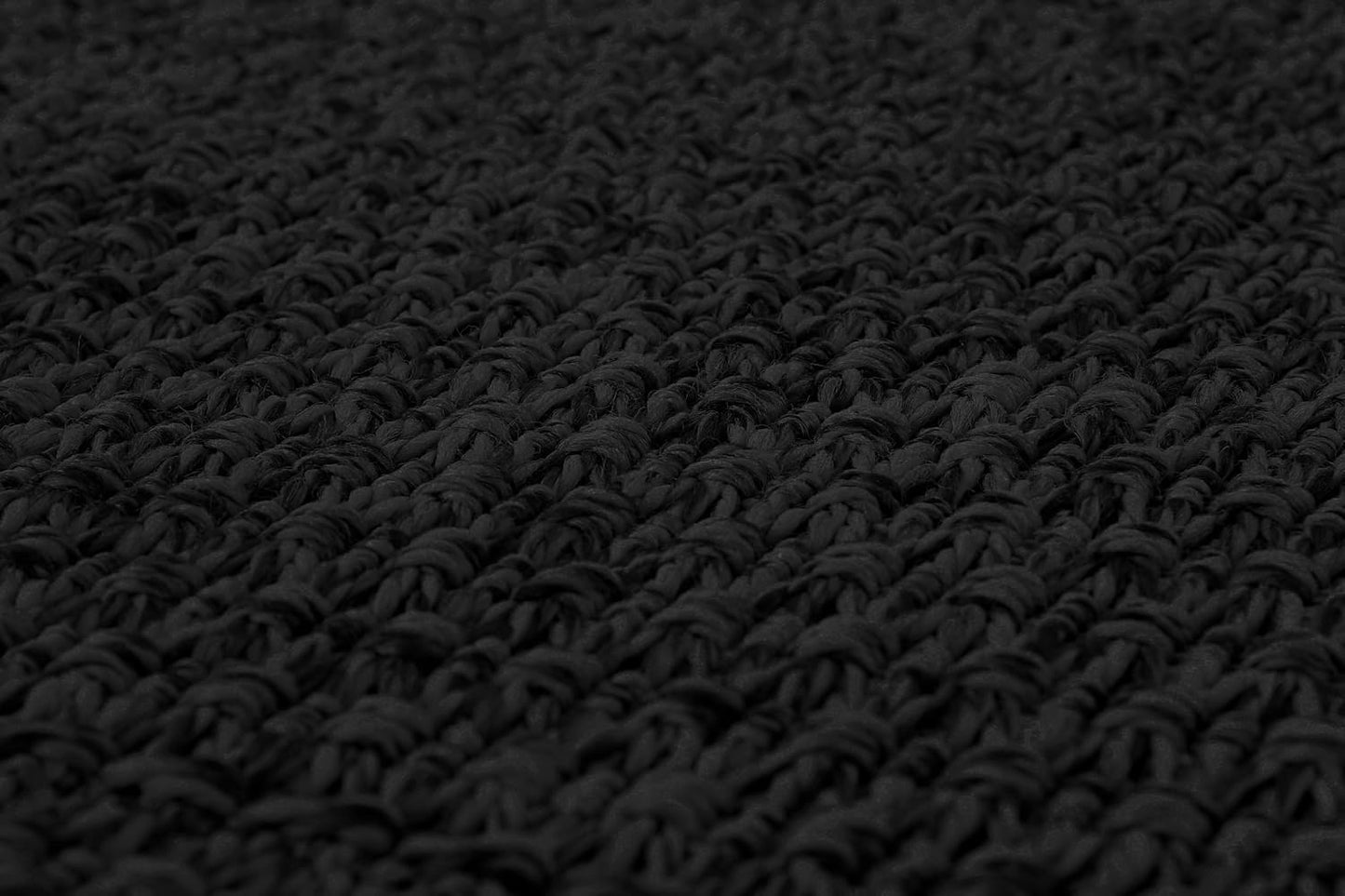 Luul Home Easy Yute Rugs - Alfombra de 8 x 10 pies, color gris oscu...