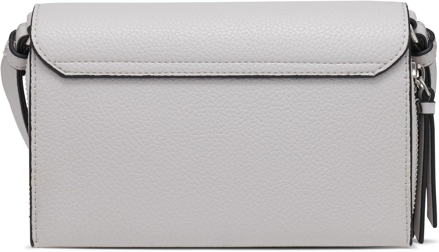 Calvin Klein Bolso bandolera Millie con triple compartimento para m...