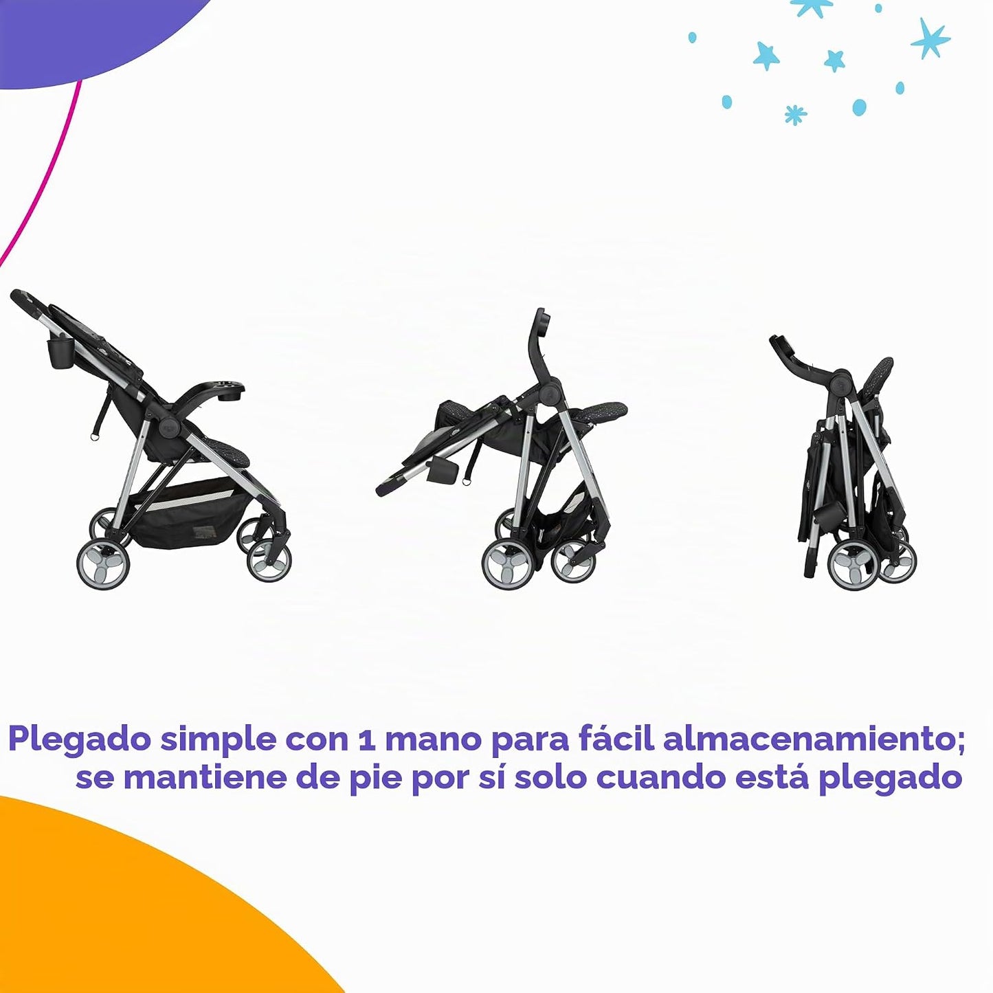 Cosco Sistema de viaje simple para niños, ladrillo