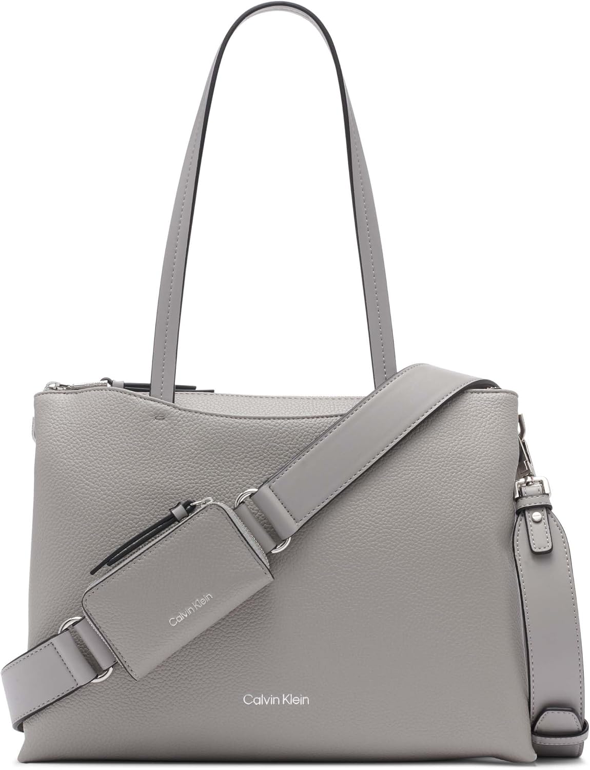 Calvin Klein Bolso organizador 2 en 1 Chrome para mujer | Organizac...