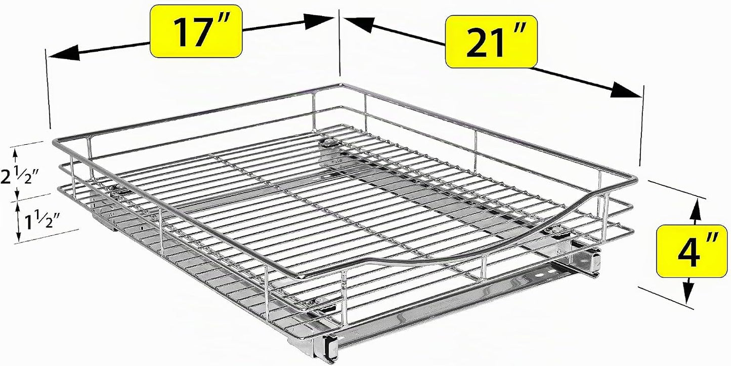 LYNK PROFESSIONAL® Organizador de gabinete extraíble, cajones desli...