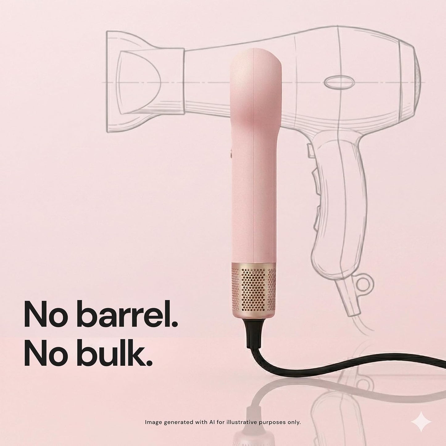 L'ANGE HAIR Axia HaloRing Secador de Cabello | Secador Iónico d...
