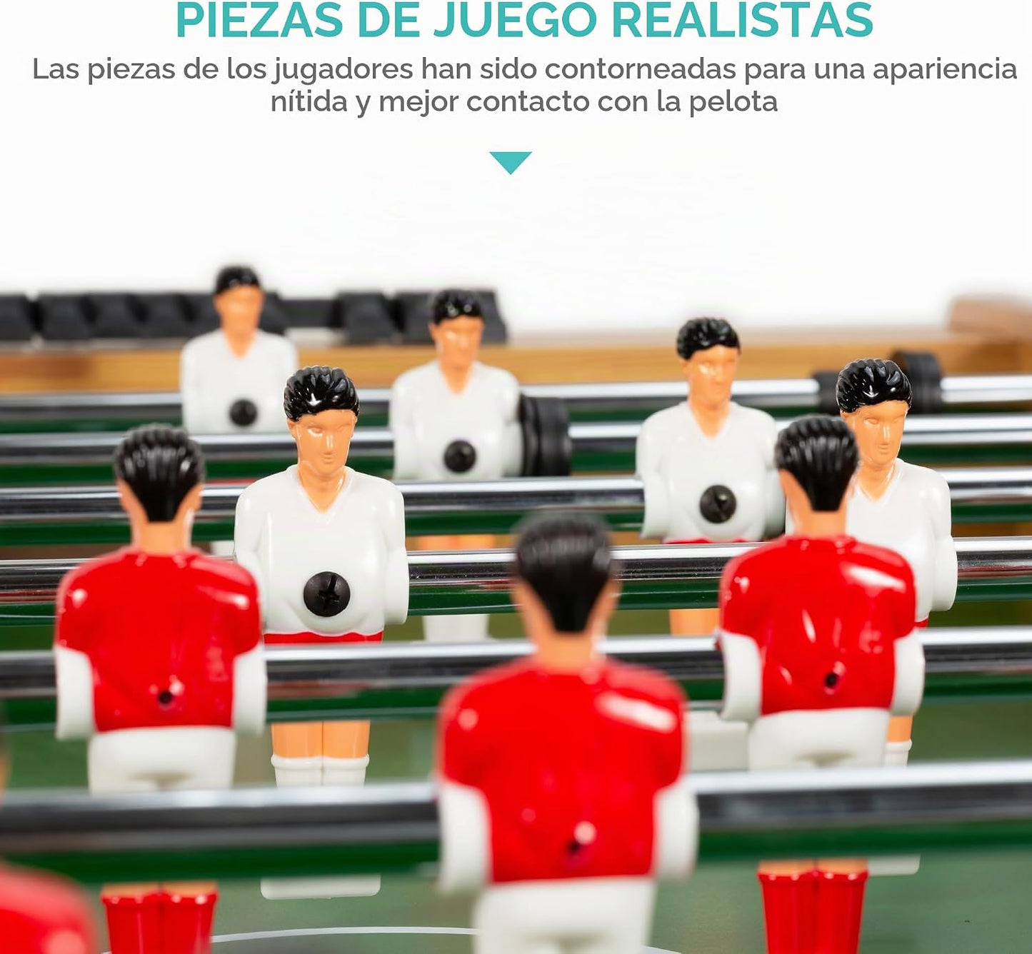 Best Choice Products Mesa de futbolín para niños y adultos, mesa de...