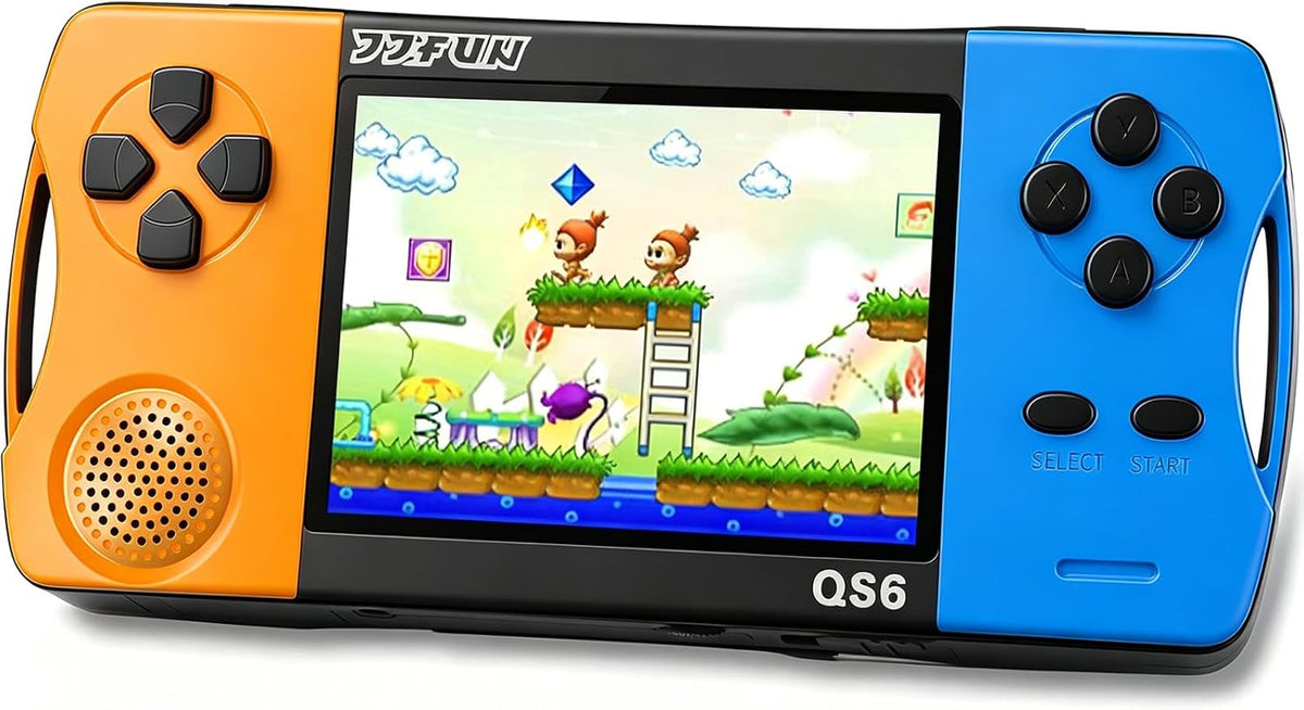 Juegos de mano de 16 bits para niños con pantalla grande IPS de 3.5...