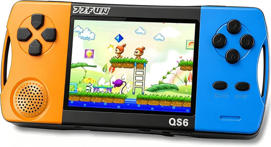 Juegos de mano de 16 bits para niños con pantalla grande IPS de 3.5...