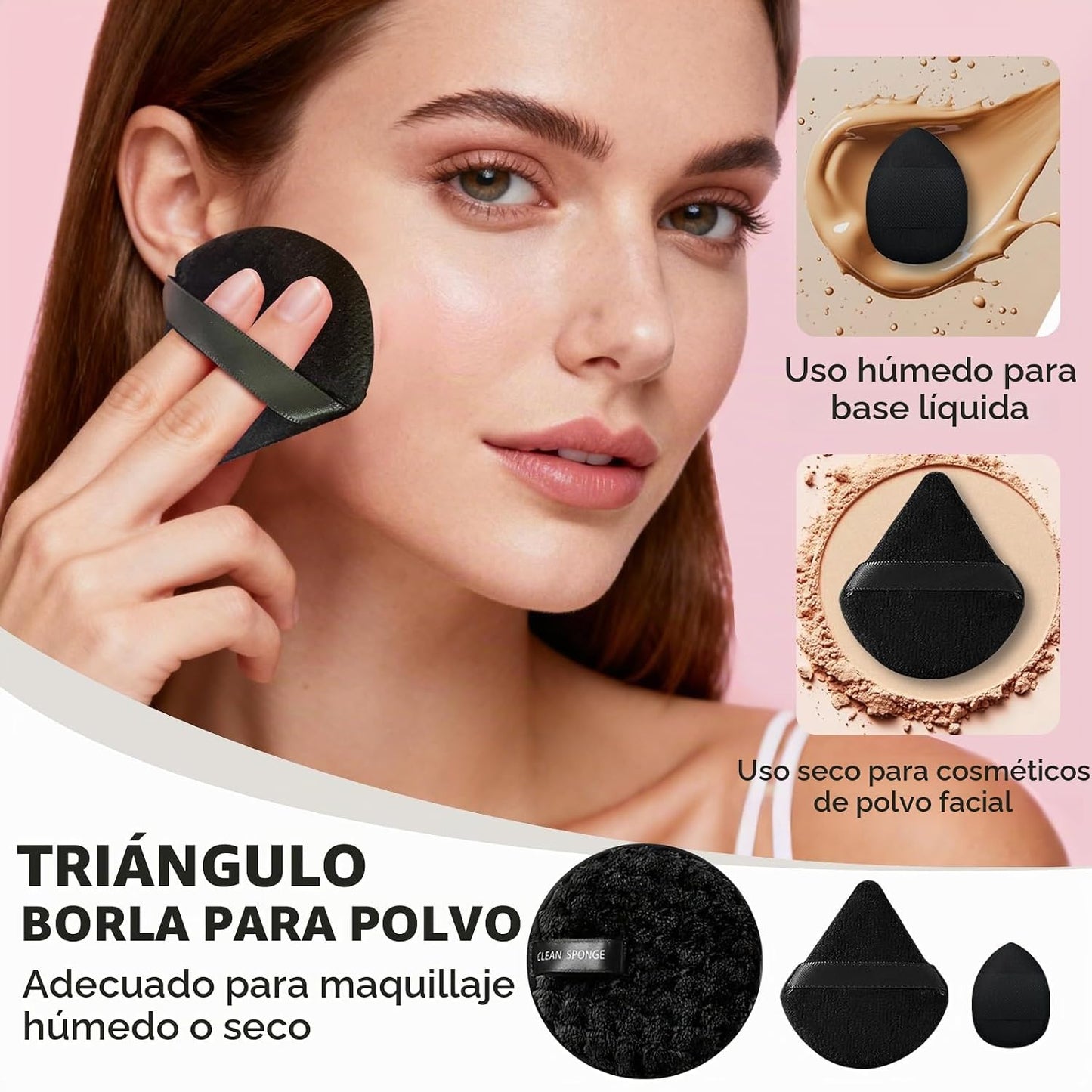 CLRDZN Juego de brochas de maquillaje, 62 brochas de maquillaje pro...