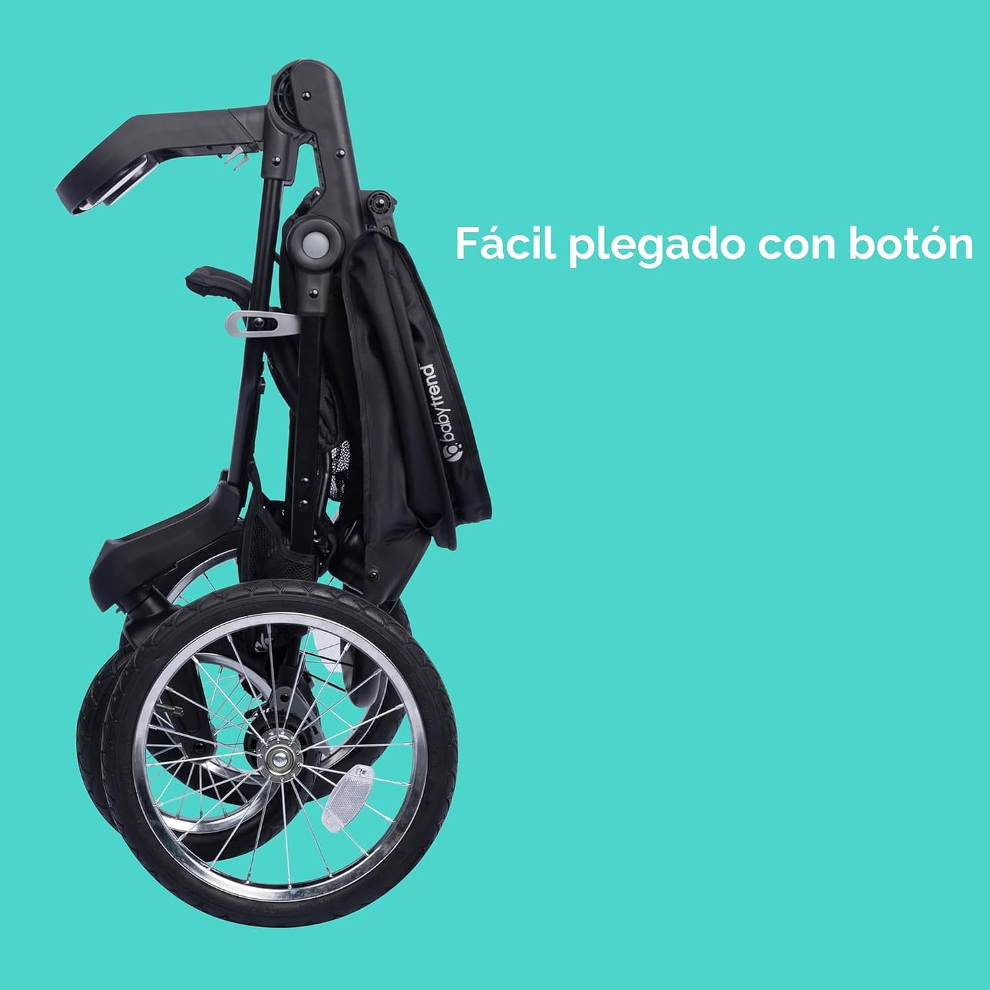 Baby Trend Journey Jogger, color negro estelar