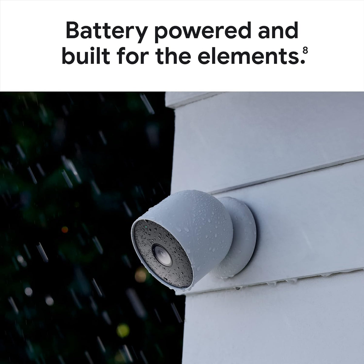 Google Nest Cam para exteriores o interiores, batería - 2ª generaci...